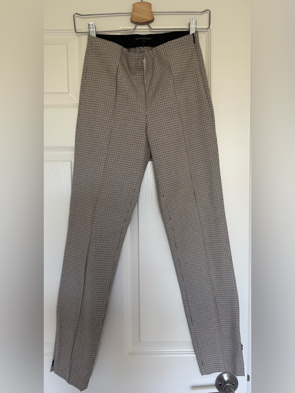 NWT Banana Republic High Rise Ankle Zip Stretch Leggings, Size 0